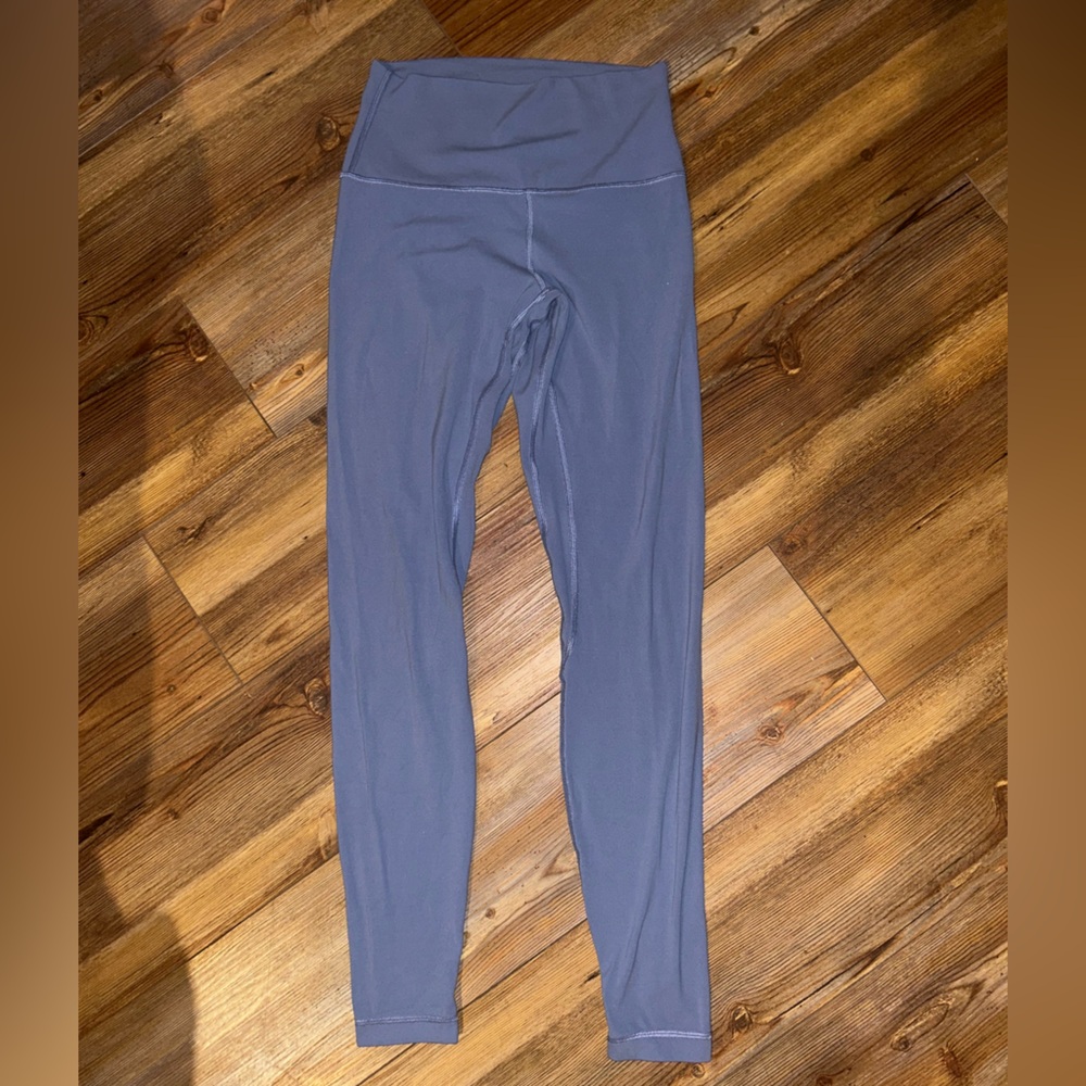 Blue Lululemon Align Leggings